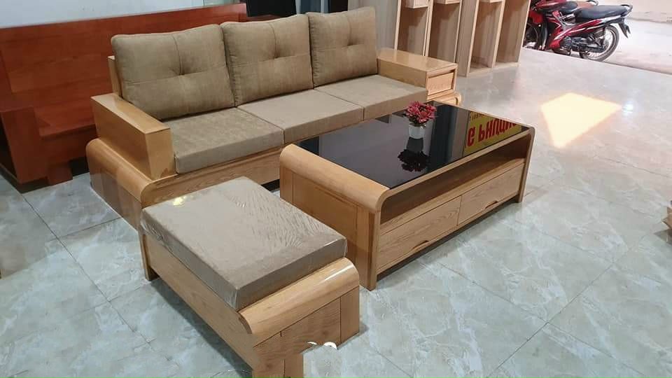 mẫu sofa gỗ đẹp 2023
